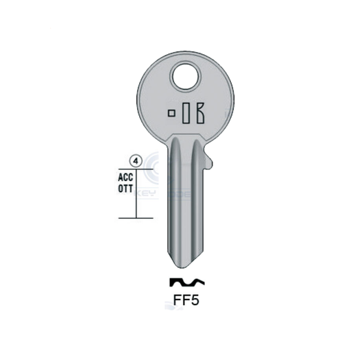 [KL-FF5] LLAVE KEYLINE FF-FACCHINETTI FF5 (FF2, FF-1D)