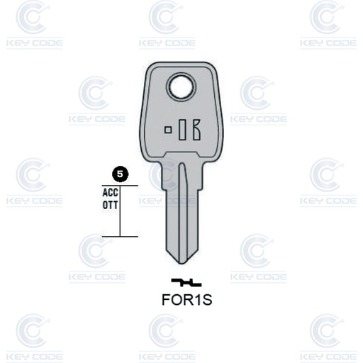 [KL-FOR1S] LLAVE KEYLINE FORT FOR1S (FRT4R, FR-1D)