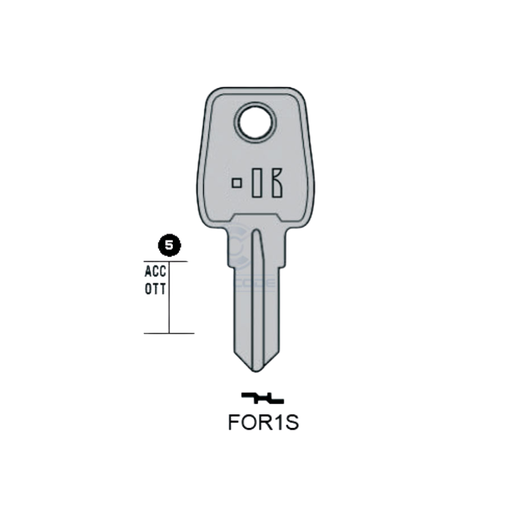 [KL-FOR1S] LLAVE KEYLINE FORT FOR1S (FRT4R, FR-1D)