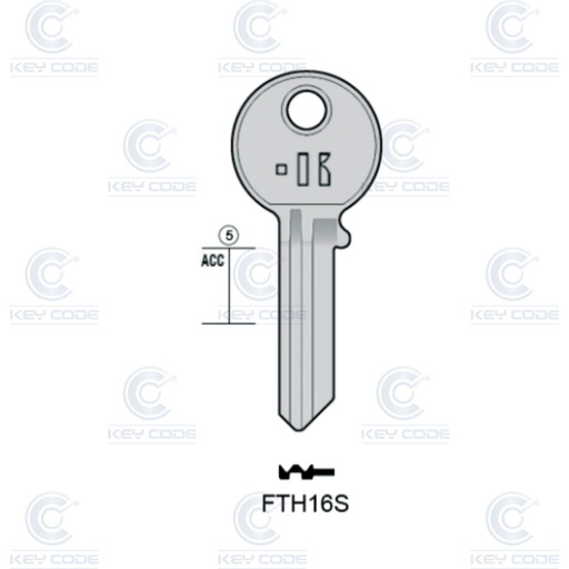 [KL-FTH16S] CLÉ KEYLINE FTH FTH16S (FH16R, FTH-21)