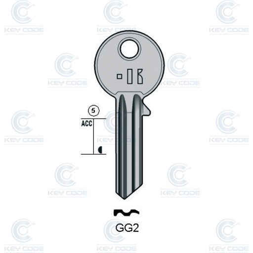 [KL-GG2] CLE KEYLINE GE-GE GG2 (GE1, GE-1D) 