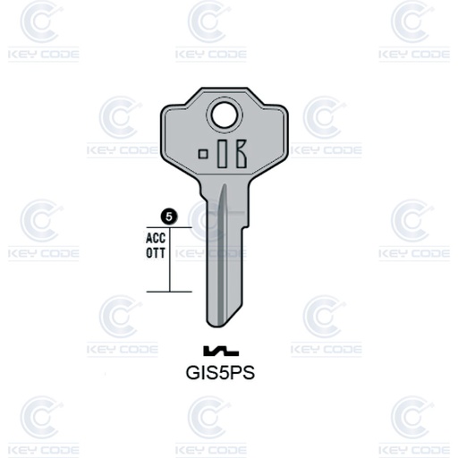 [KL-GIS5PS] CLE KEYLINE GIUSSANI GIS5PS (SM1, GIU-1) 