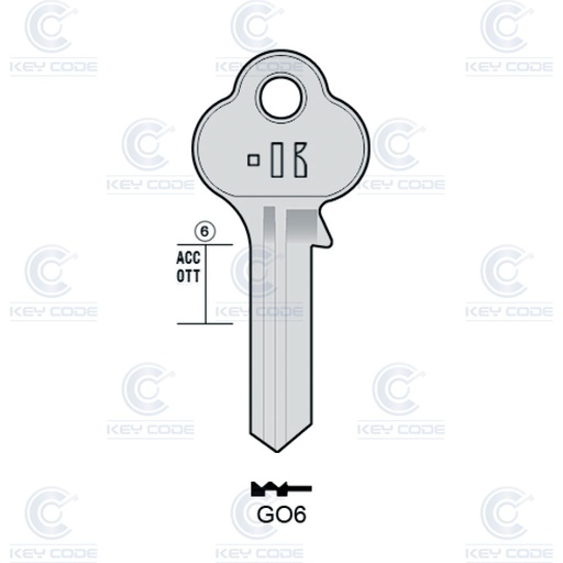 [KL-GO6] CLE KEYLINE GO6 (GL6, GLO-6) 