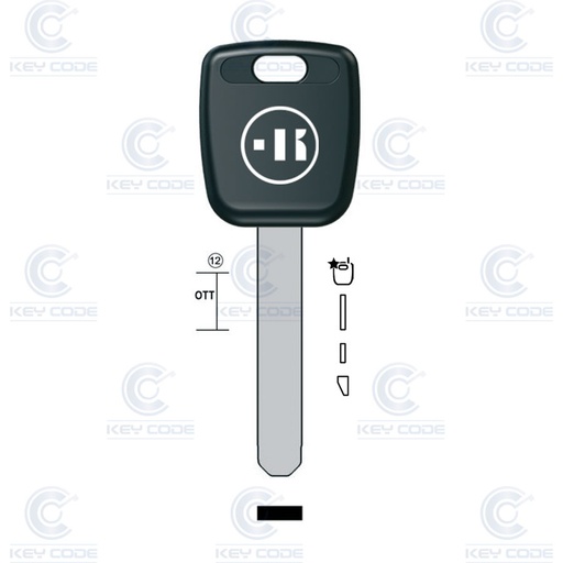 [KL-HD1BTK] POD KEY KEYLINE HONDA HD1BTK (HON66)