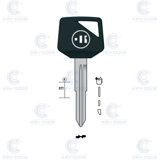 [KL-HD70TK] POD KEY MOTO HONDA HD70 (HON70)