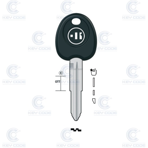 [KL-HY7STK] POD KEY HYUDAI, KIA HY7S (HYN7R, HY-6DP1)