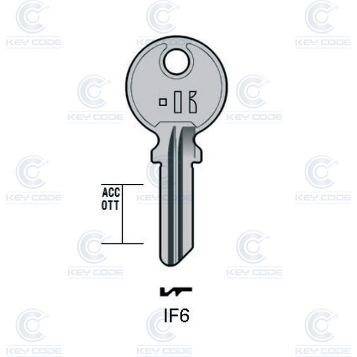 [KL-IF6] LLAVE KEYLINE IF6 (IF1-I)