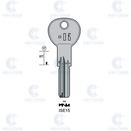 [KL-ISE15] LLAVE DE KEYLINE ISE15 (IE15, IS-6D)