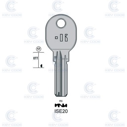 [KL-ISE20] LLAVE DE PUNTOS KEYLINE ISE20 (IE15, IS-6D)