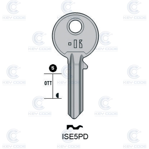 [KL-ISE5PD] LLAVE KEYLINE ISE5PD (IE3, IS-1D)