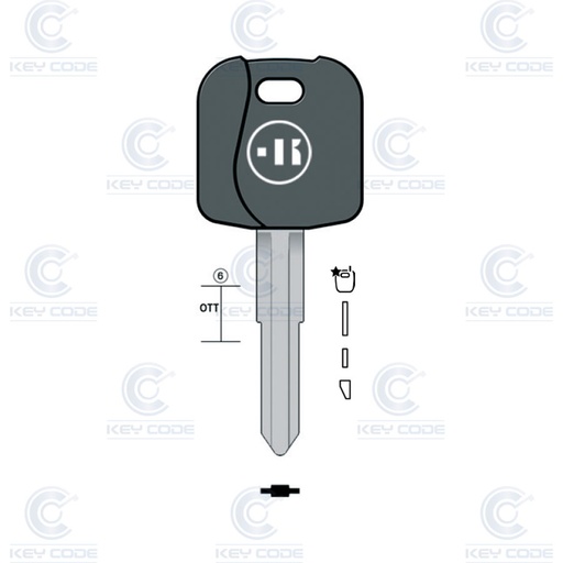 [KL-ISU5TK] POD KEY ISUZU ISU5 (ISU-5P3)