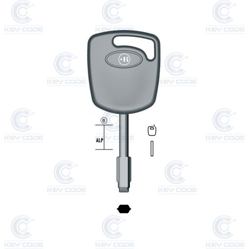 [KL-JA2TK] POD KEY JAGUAR JA2TK (TIBBE, FO21)