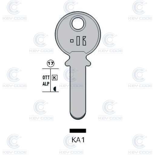 [KL-KA1] LLAVE KEYLINE KA1 (KA-1)