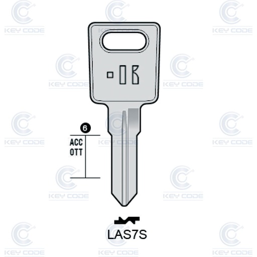 [KL-LAS7S] LLAVE KEYLINE LAS LAS7S (LS9R, LAS-6)