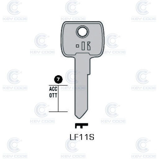 [KL-LF11S] LLAVE KEYLINE LF11S (LF11R, LF-5D)