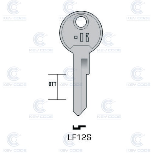 [KL-LF12S] LLAVE KEYLINE LF12S (LF8, LF-22)