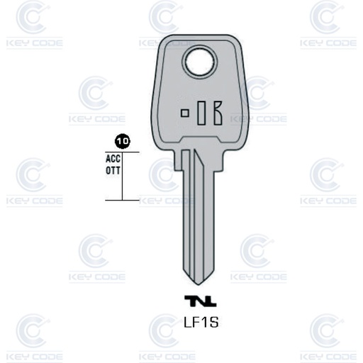 [KL-LF1S] LLAVE KEYLINE LF1S (EU1R, EU-1)