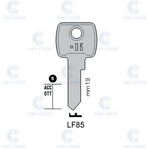 [KL-LF85] LLAVE KEYLINE LF85 (LF4, LF-15)