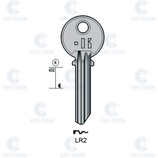 [KL-LR2] CLE KEYLINE LAPERCHE LR2 (LH10, LAP-3D)