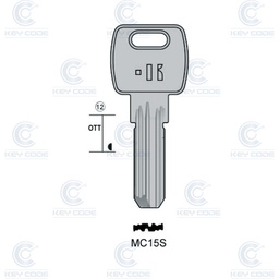 [KL-MC15S] LLAVE KEYLINE MC15S (MC15R, MCM-16)