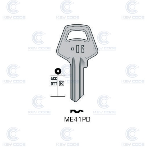 [KL-ME41PD] LLAVE KEYLINE ME41PD (MER1, MER-16D)