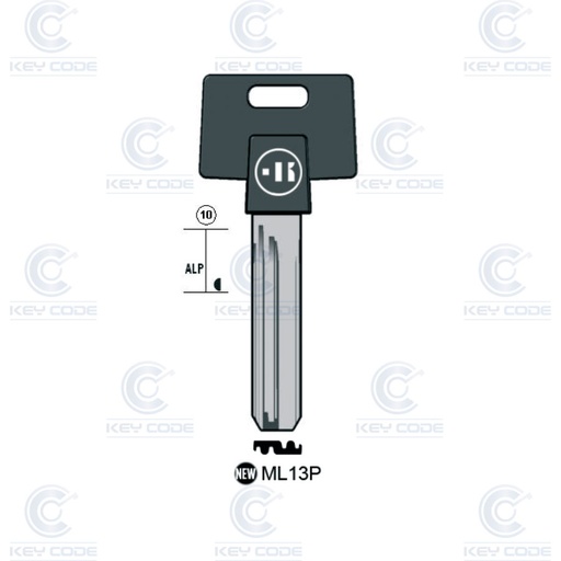 [KL-ML13P] LLAVE KEYLINE MULTILOCK ML13P (MTK13RAP, MUL-T10P)