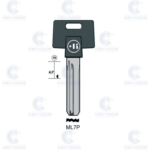 [KL-ML7P] LLAVE KEYLINE VACHETTE VC4 (VAC14, VA-12D)