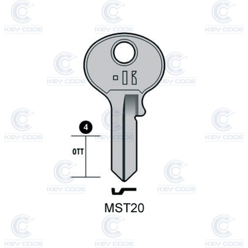 [KL-MST20] LLAVE KEYLINE MASTER MST20 (MS1, MAS-1)