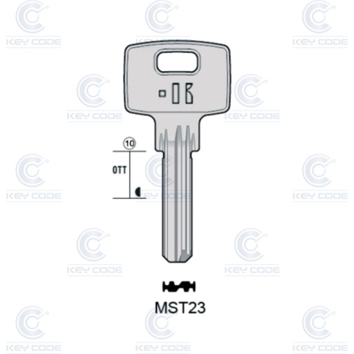 [KL-MST23] LLAVE KEYLINE MASTER MST23 (MS23)