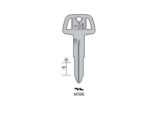 [KL-MT8S] LLAVE KEYLINE PARA CAMION MITSUBISHI MT8S (MIT11R, MIT-14D) 