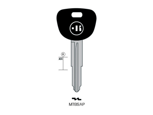 [KL-MT8SAP] CLÉ KEYLINE MITSUBISHI MT8SAP (MIT11RAP, MIT-8DP) 