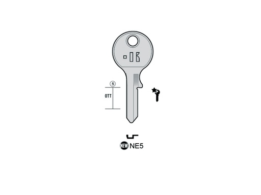 [KL-NE5] LLAVE KEYLINE NEIMAN NE5 (NE-6)