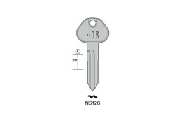 [KL-NS12S] KEYLINE KEY TOYOTA ISUZU NS12S (DAT12IR, DAT-6D) 