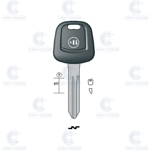 [KL-NS3TK] POD KEY NISSAN NS3 (NSN14, DAT-15P3)