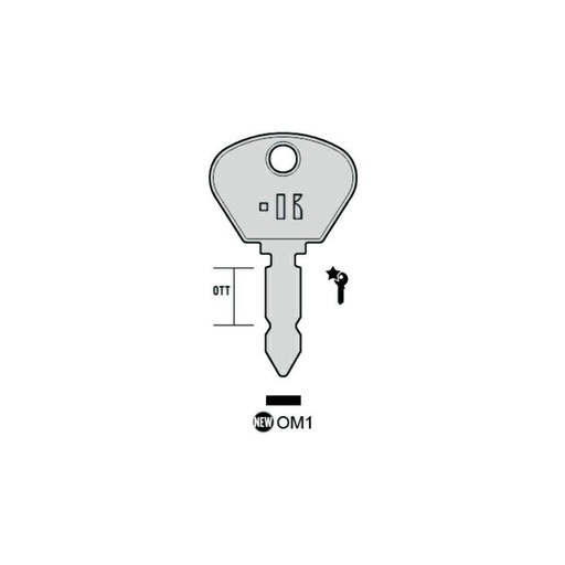 [KL-OM1] CLE KEYLINE IVECO OM1 (BH-4) 