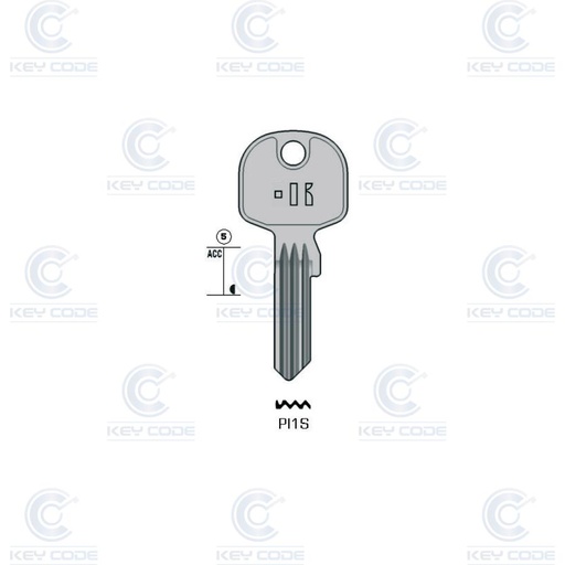 [KL-PI1S] LLAVE KEYLINE DE SERRETA PI1S (TN19R,TIT13)