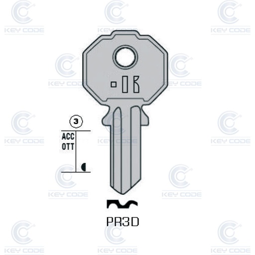 [KL-PR3D] CLE KEYLINE PREFER PR3D (PF208, PR-1D)