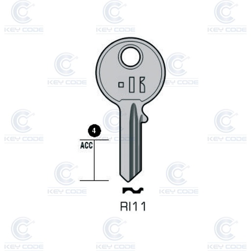 [KL-RI11] LLAVE KEYLINE RI11 (RO21, RO-16D)