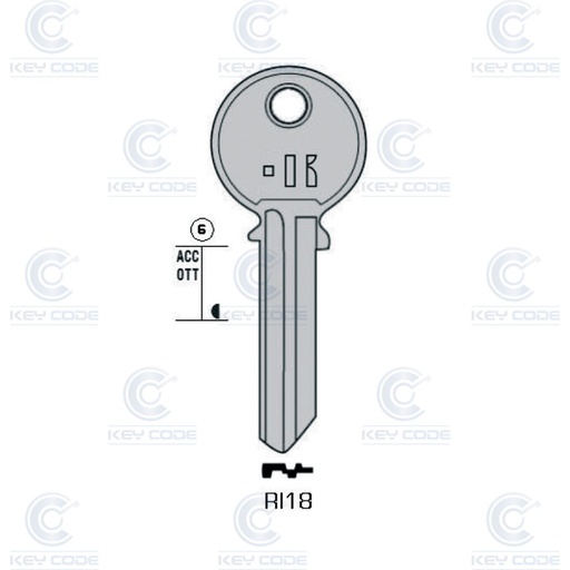 [KL-RI18] CLE KEYLINE RI18 (RO41, RO-29D)