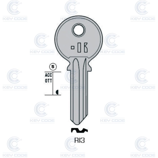 [KL-RI3] LLAVE KEYLINE RI3 (RO8, RO-10D)