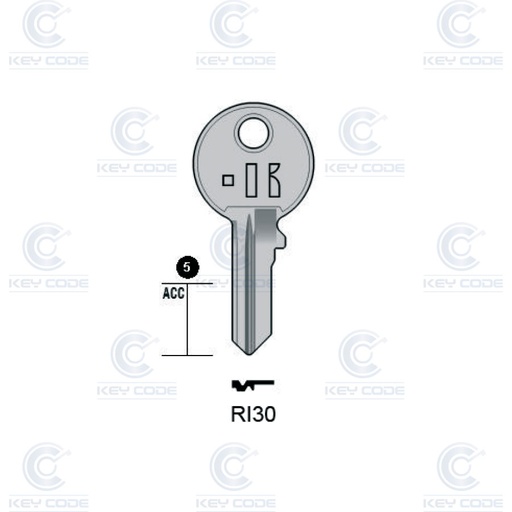 [KL-RI30] LLAVE KEYLINE RONIS RI30 (RO30, RO-30)