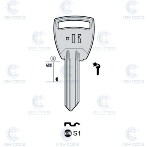 [KL-S1] LLAVE KEYLINE S1 (SI1, SOFI-2D) 