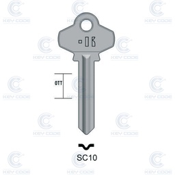 [KL-SC10] LLAVE KEYLINE SCHLAGE SC10 (SH1, SLG-1) 