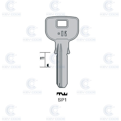 [KL-SP1] LLAVE DE PUNTOS KEYLINE SP1