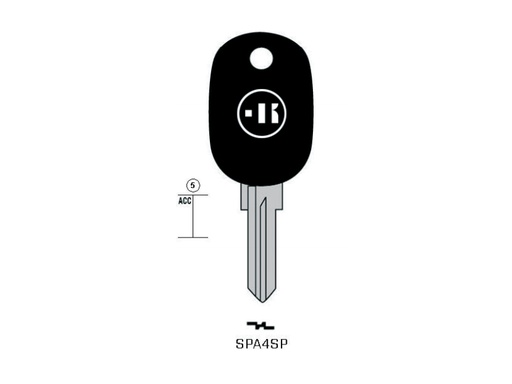 [KL-SPA4SP] CLE KEYLINE CAMION SISPA SPA4S (SSA4RP) 