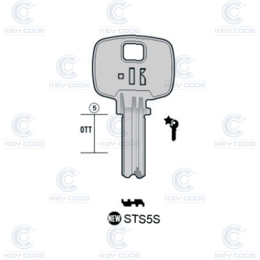 [KL-STS5S] CLÉ KEYLINE STS STS5S (STS5S, STS6-X5)