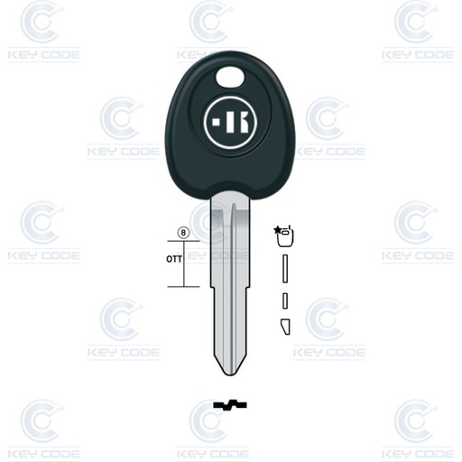 [KL-SY3STK] POD KEY SSANGYONG SY3S (SSY3, SSA-1P1)