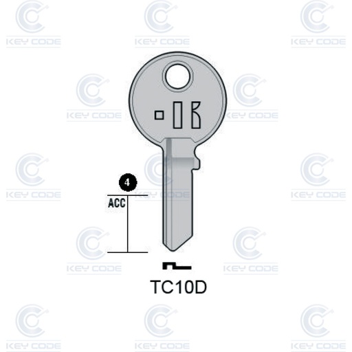 [KL-TC10D] CLE KEYLINE TRI CIRCLE TC10D (TL10, TRI-4D)
