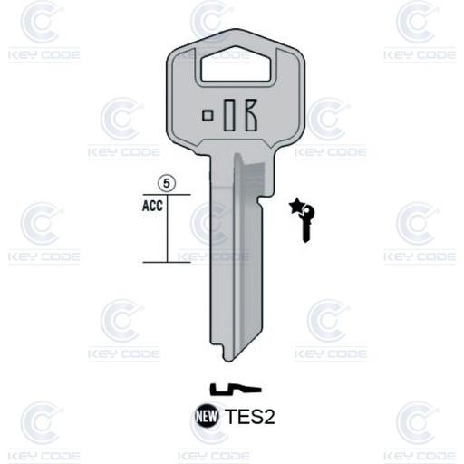 [KL-TES2] LLAVE KEYLINE TES2 (TE2X, TE-8I)