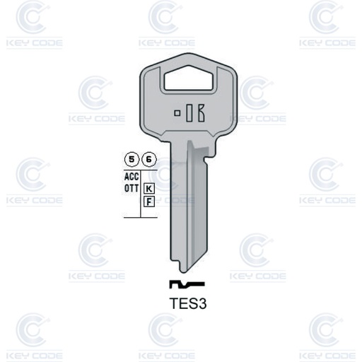 [KL-TES3] LLAVE KEYLINE TESA TES3 (TE3, TE-7D)